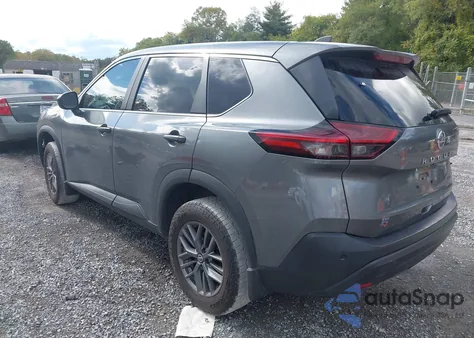 2021 Nissan Rogue S Intelligent Awd из США, поврежденный, VIN 5N1AT3AB4MC840845